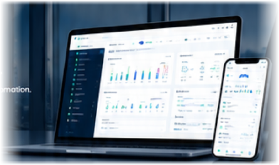 AVYOM platform software and mobile dashboards